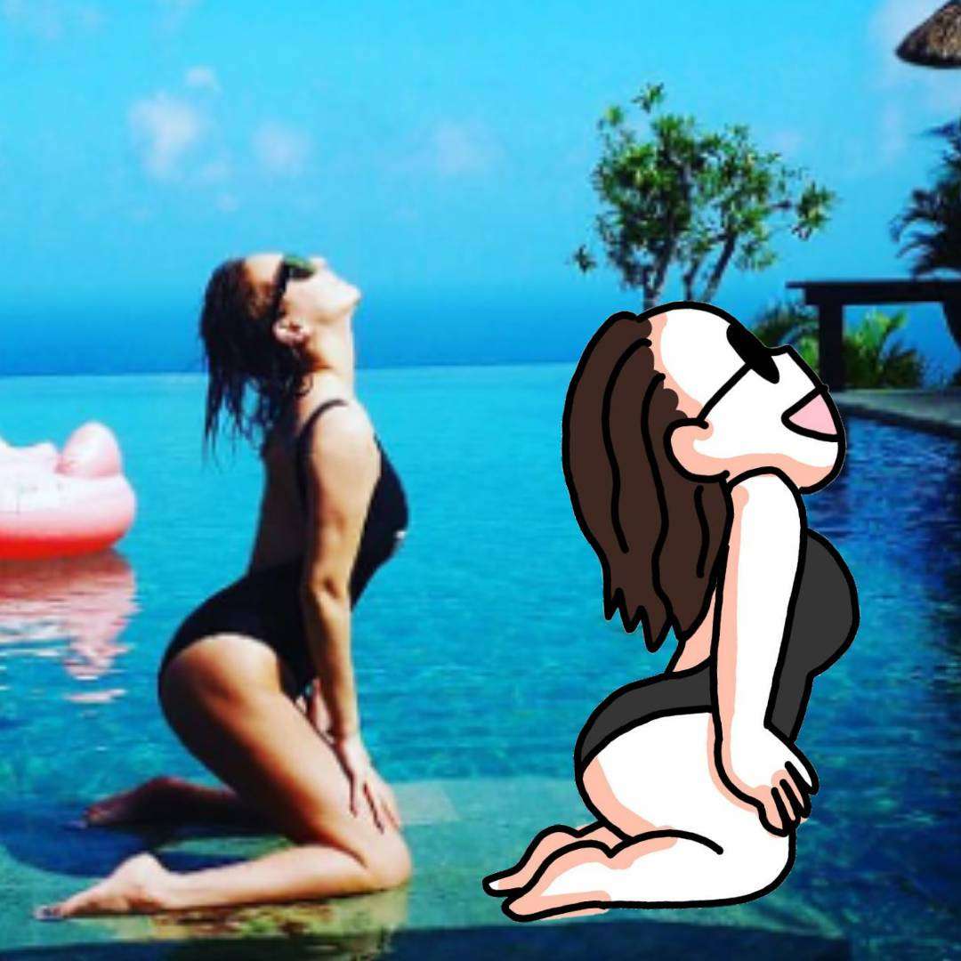 浜崎あゆみ、ハワイでの美脚ショット公開に「何しても可愛い」「マックが高級に見える」