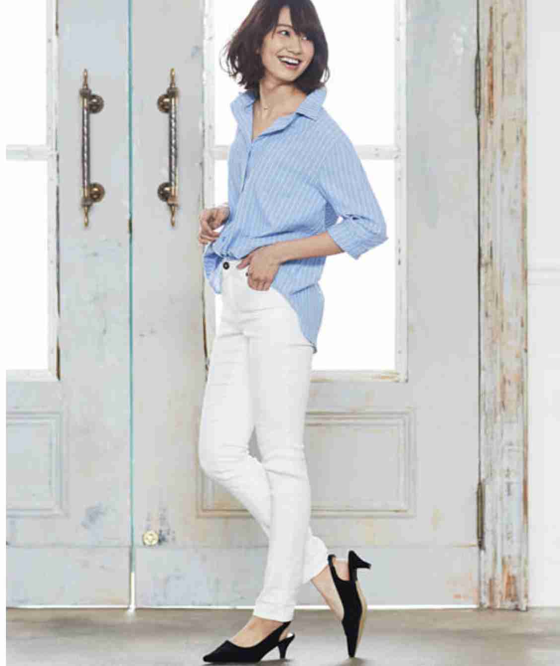 デニムにあわせるトップス