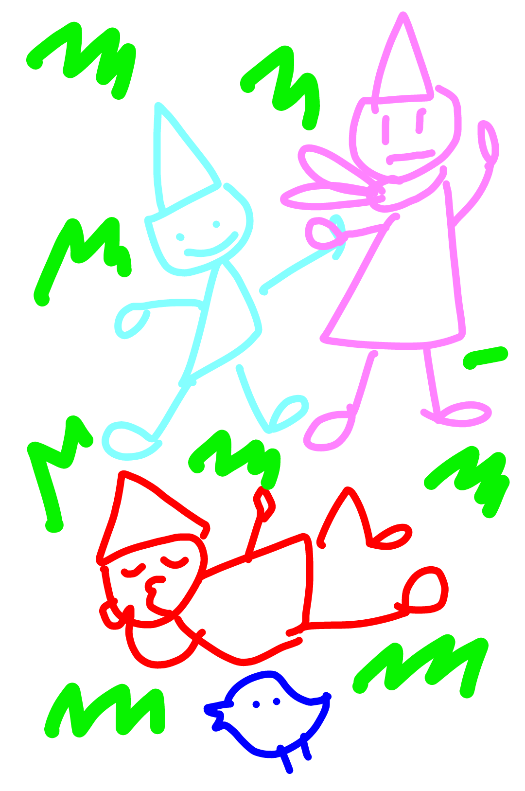 【お絵描き】お姫様や王子様を描くトピ