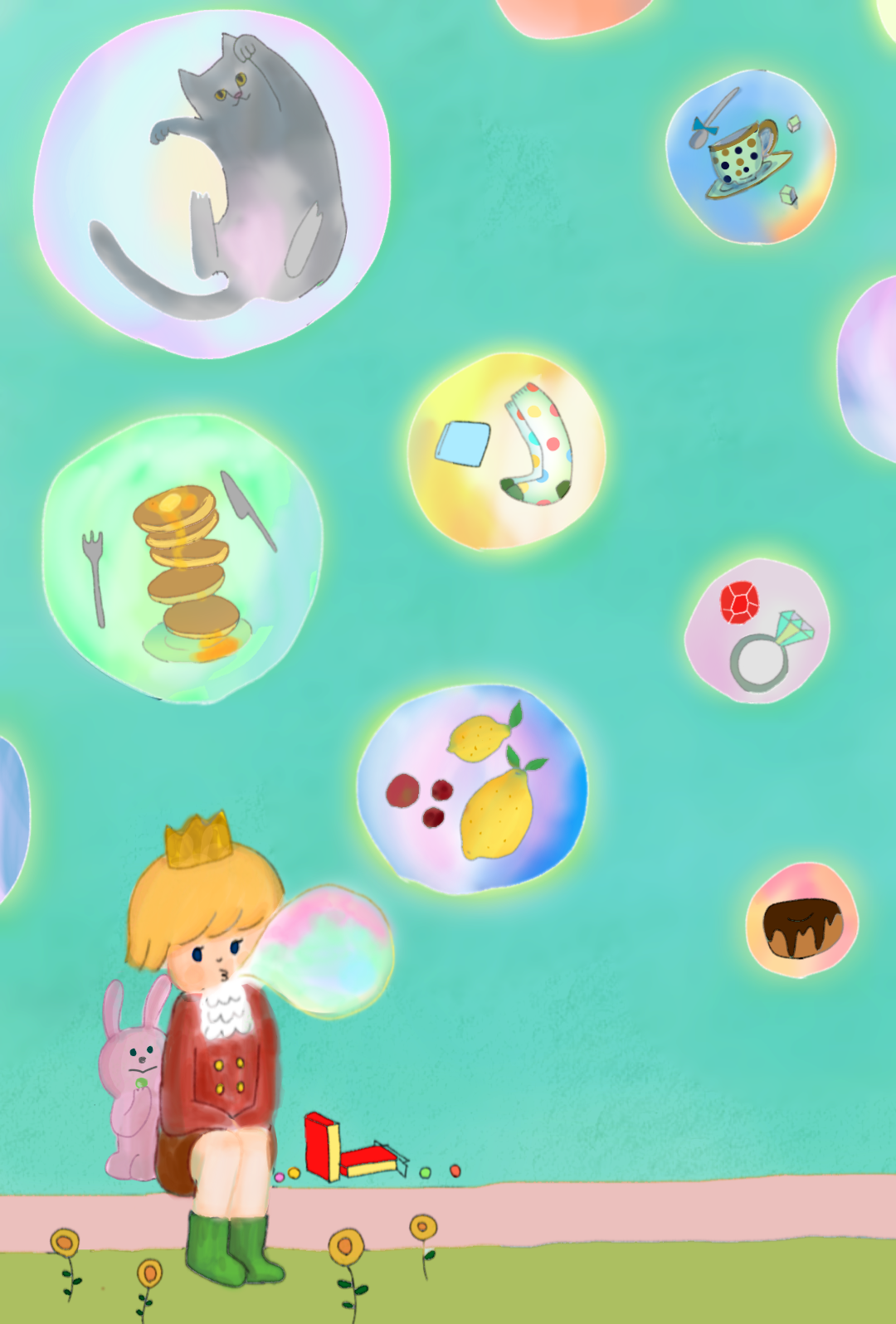 【お絵描き】お姫様や王子様を描くトピ