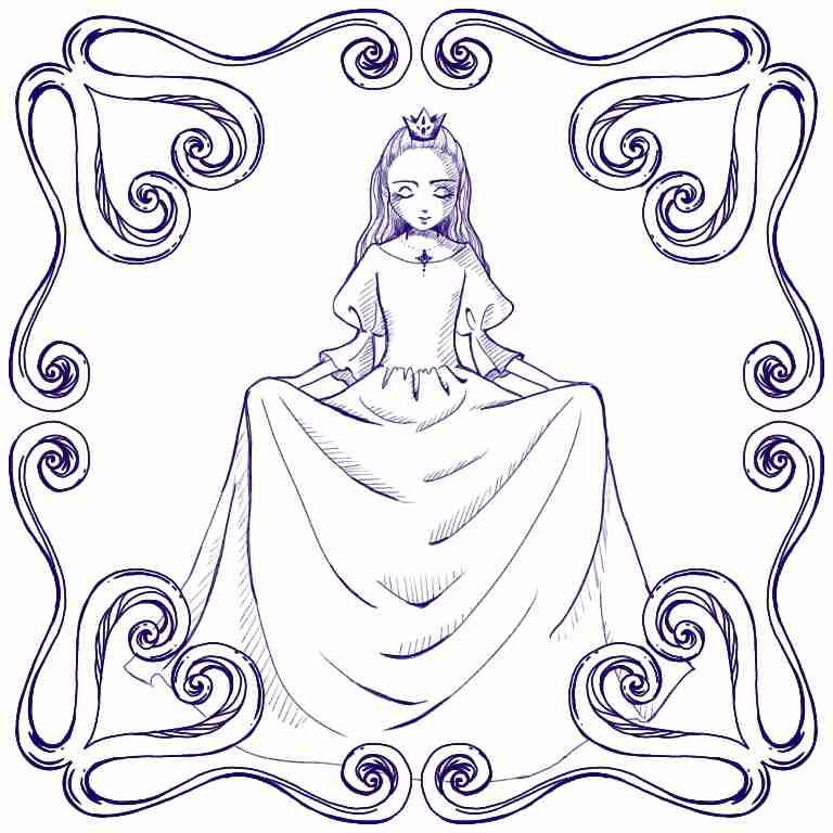 【お絵描き】お姫様や王子様を描くトピ