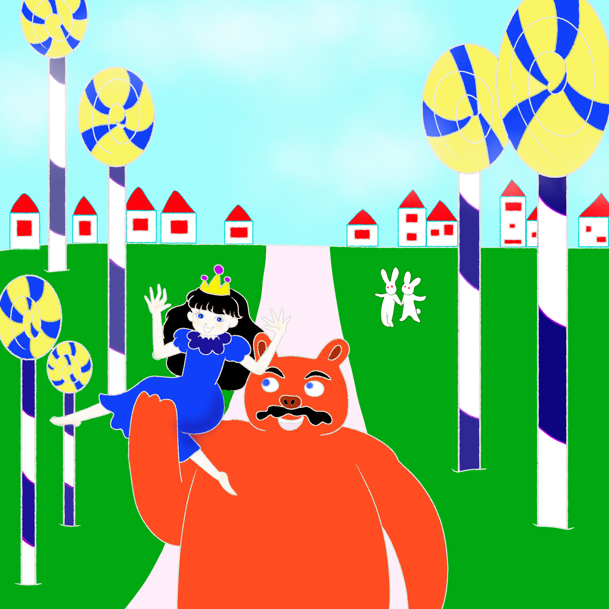 【お絵描き】お姫様や王子様を描くトピ