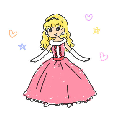 【お絵描き】お姫様や王子様を描くトピ