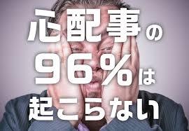 心配事が現実になったことありますか?