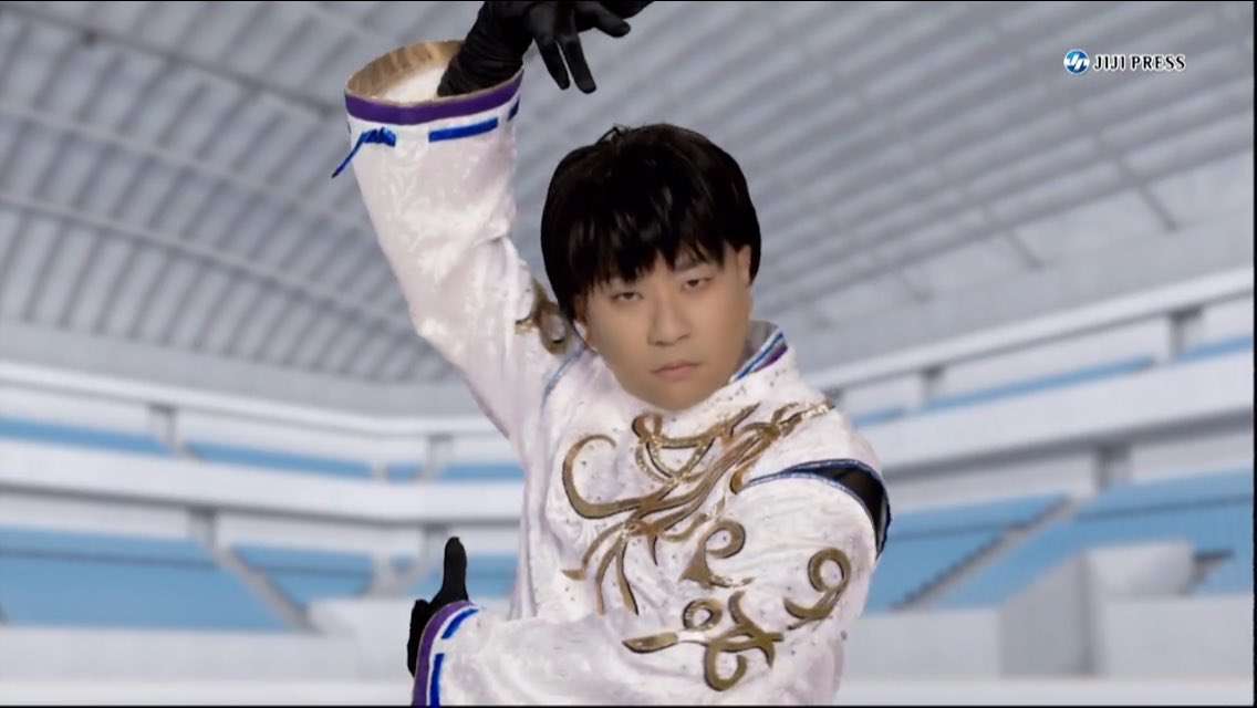 レイザーラモンRG、羽生結弦に扮した姿で登場