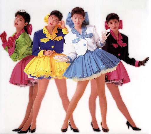 80年代アイドルのファッションが好き