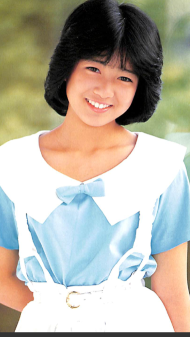 80年代アイドルのファッションが好き