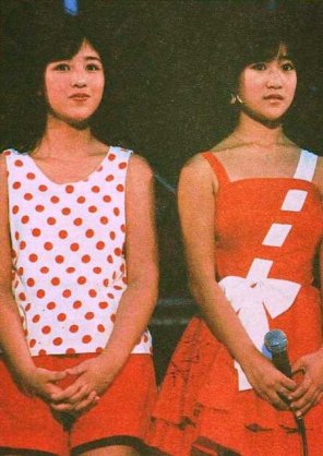 80年代アイドルのファッションが好き