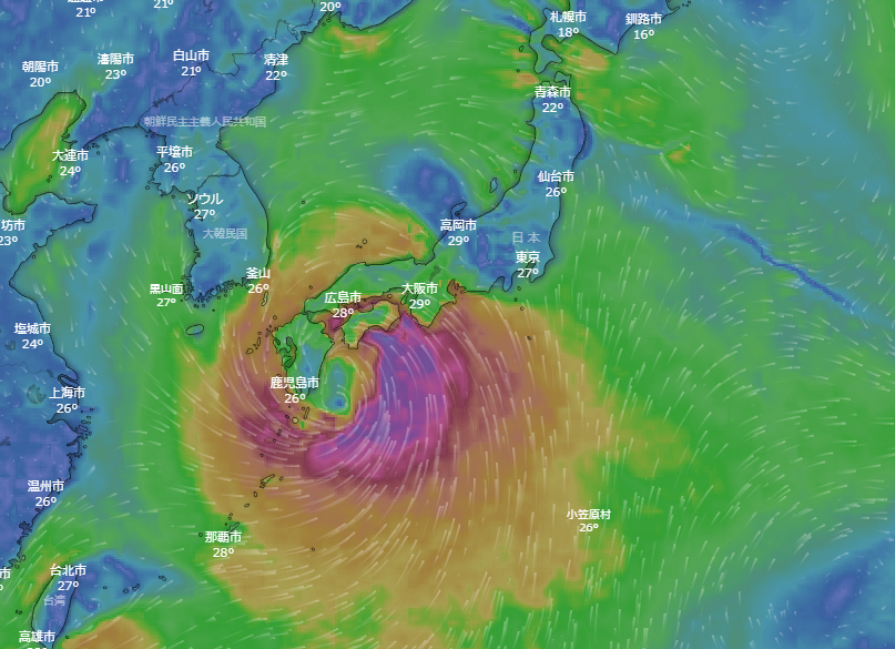 【情報共有】台風10号