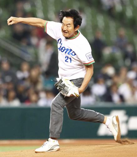 始球式やった有名人が見たい