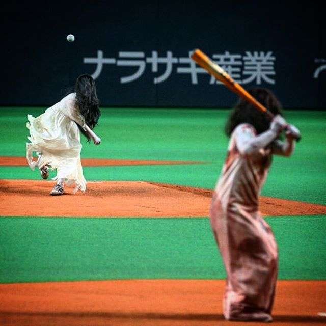 始球式やった有名人が見たい