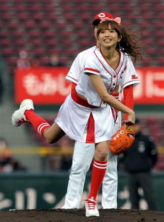始球式やった有名人が見たい