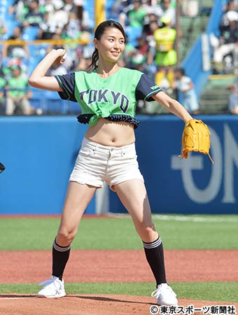 始球式やった有名人が見たい