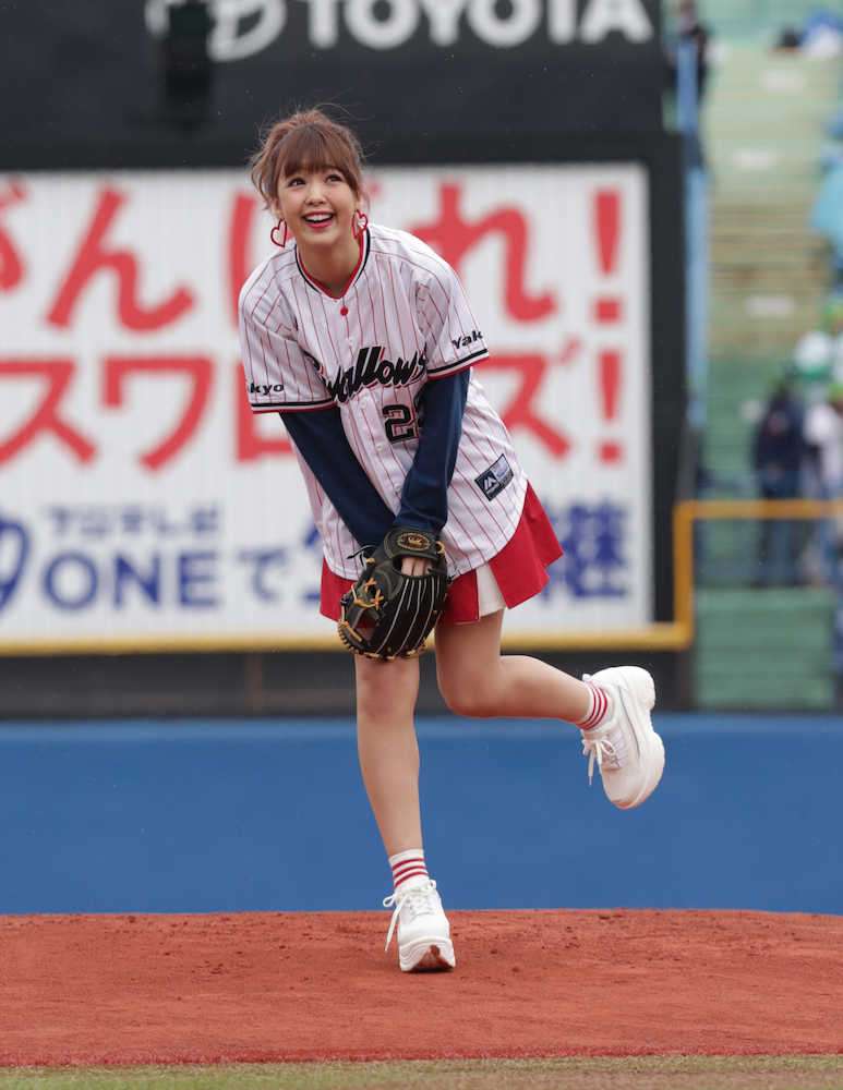 始球式やった有名人が見たい