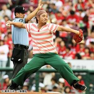 始球式やった有名人が見たい