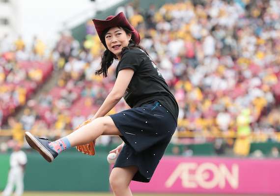 始球式やった有名人が見たい