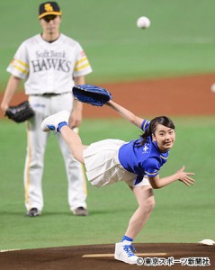 始球式やった有名人が見たい