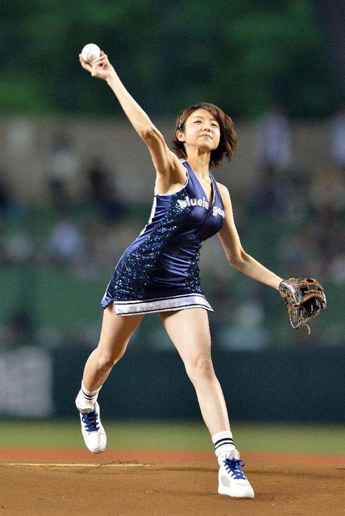 始球式やった有名人が見たい