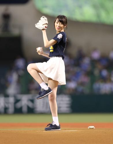 始球式やった有名人が見たい