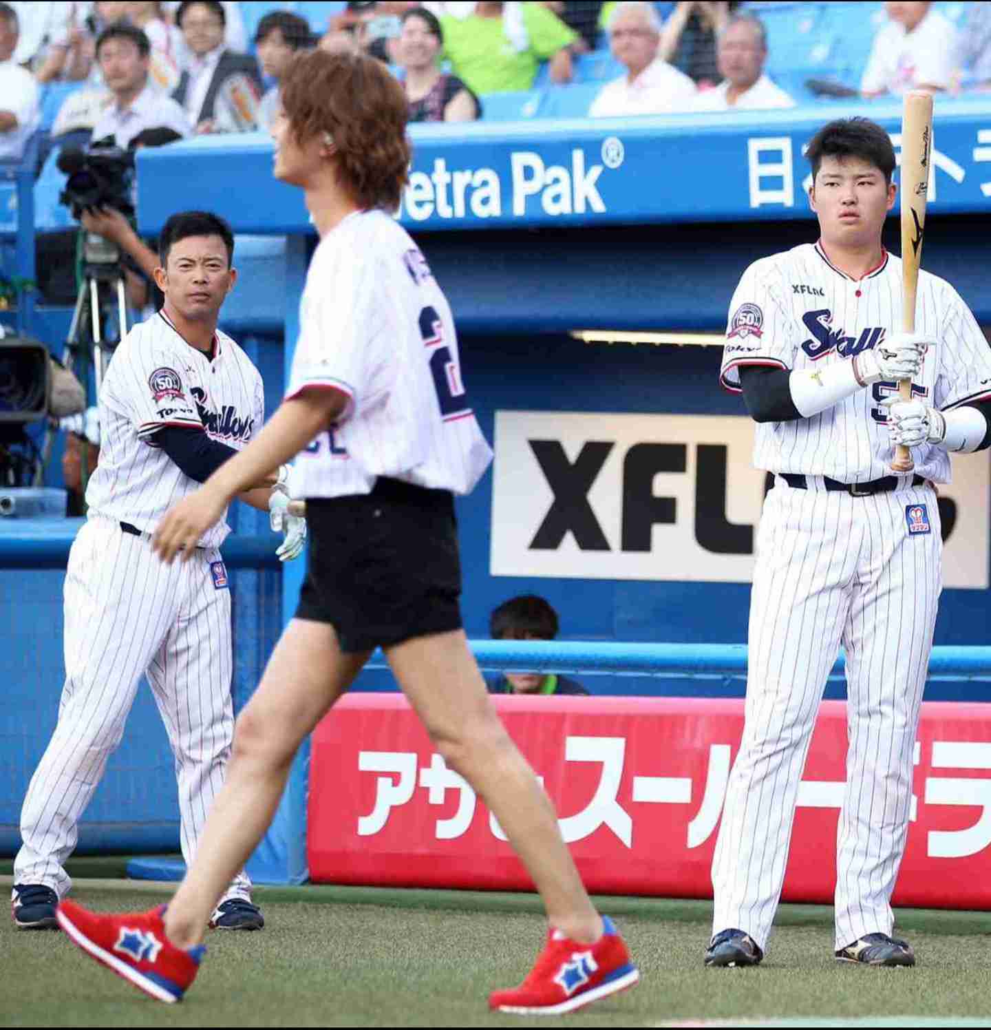 始球式やった有名人が見たい