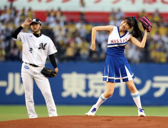 始球式やった有名人が見たい