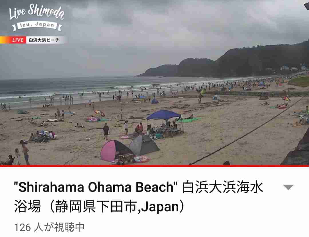 歩いていた11歳女の子 高波に流される 静岡・下田市