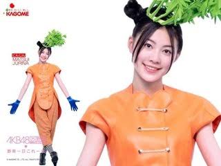 野菜や果物モチーフの服を着た芸能人の画像