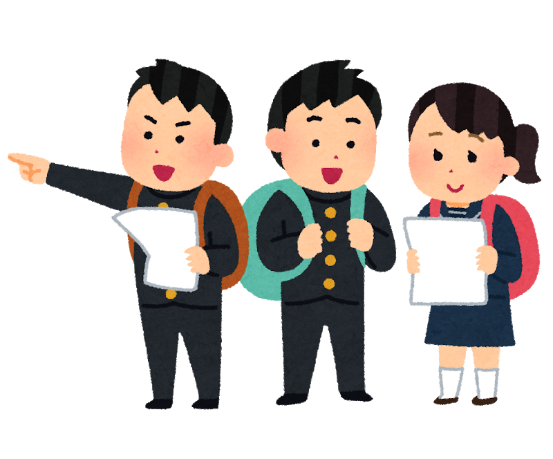 いらすとや画像で学園ストーリーを作ろう
