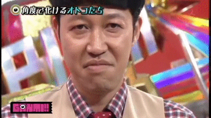 【画像トピ】「にらめっこ」で、ほぼ負けかかっている方です！