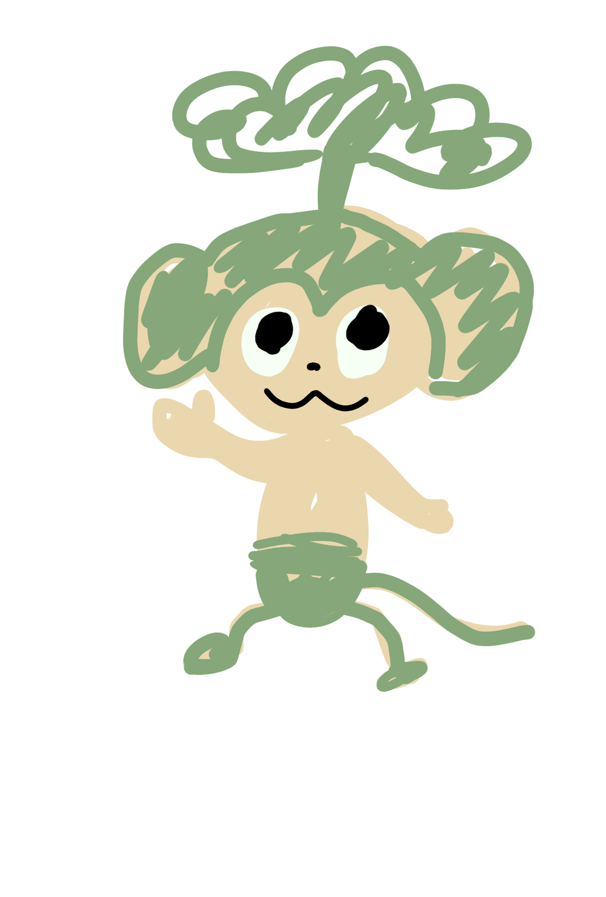 好きなポケモンを記憶だけで描いてみるトピ