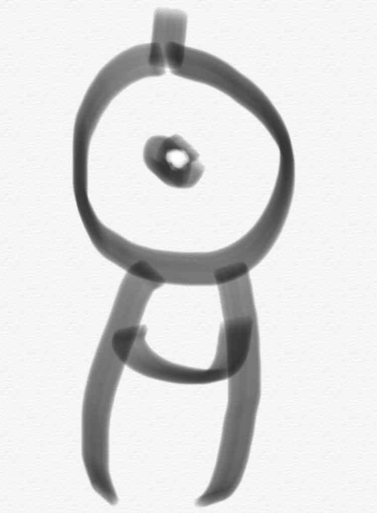 好きなポケモンを記憶だけで描いてみるトピ
