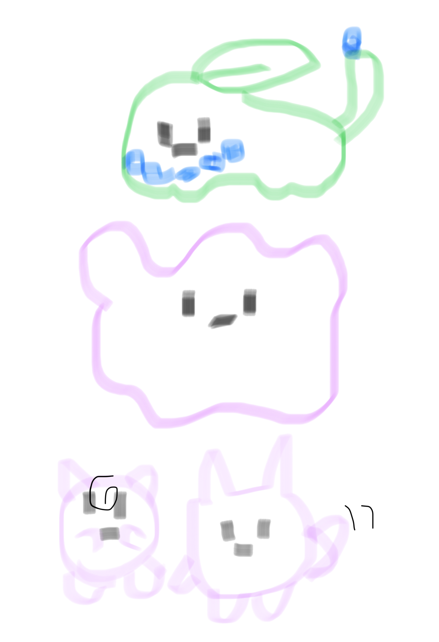 好きなポケモンを記憶だけで描いてみるトピ