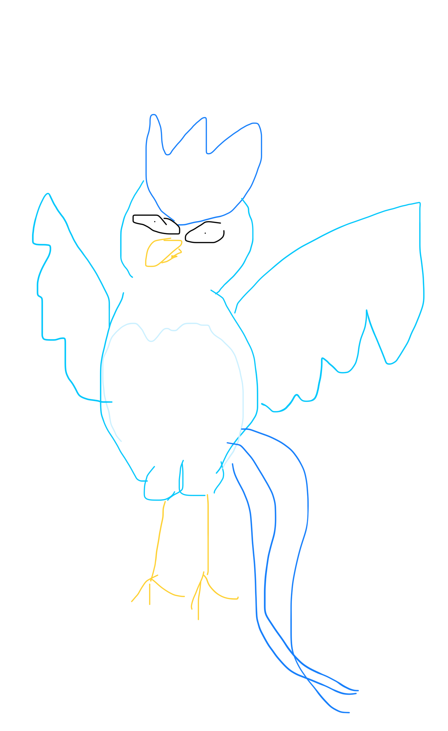 好きなポケモンを記憶だけで描いてみるトピ
