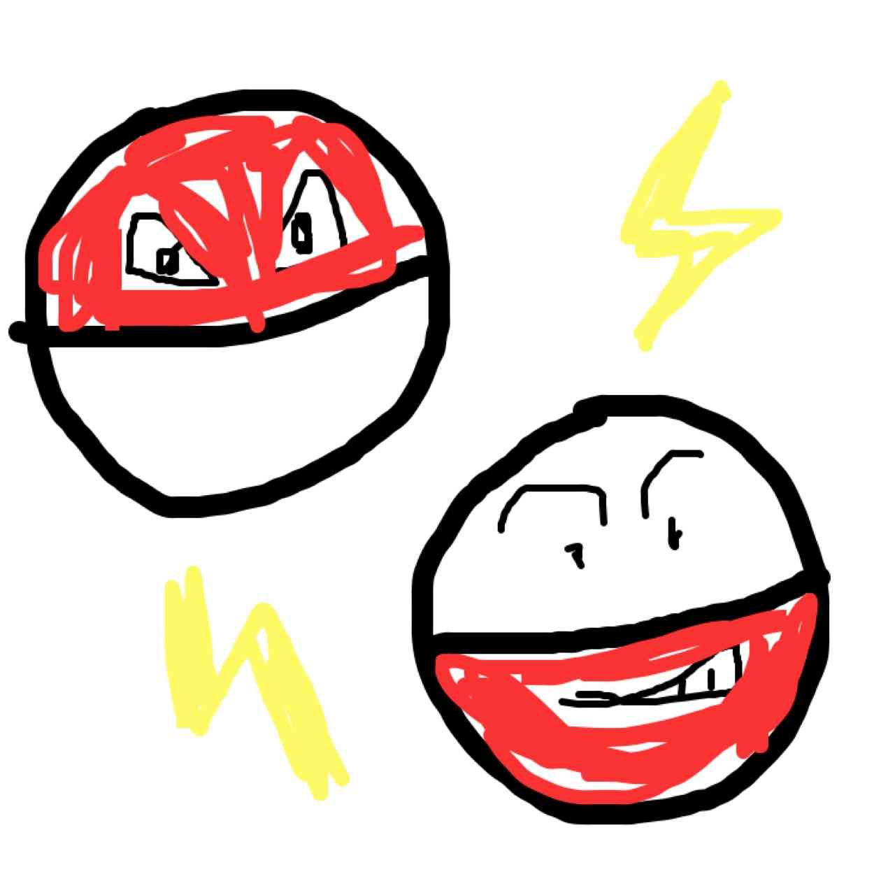 好きなポケモンを記憶だけで描いてみるトピ