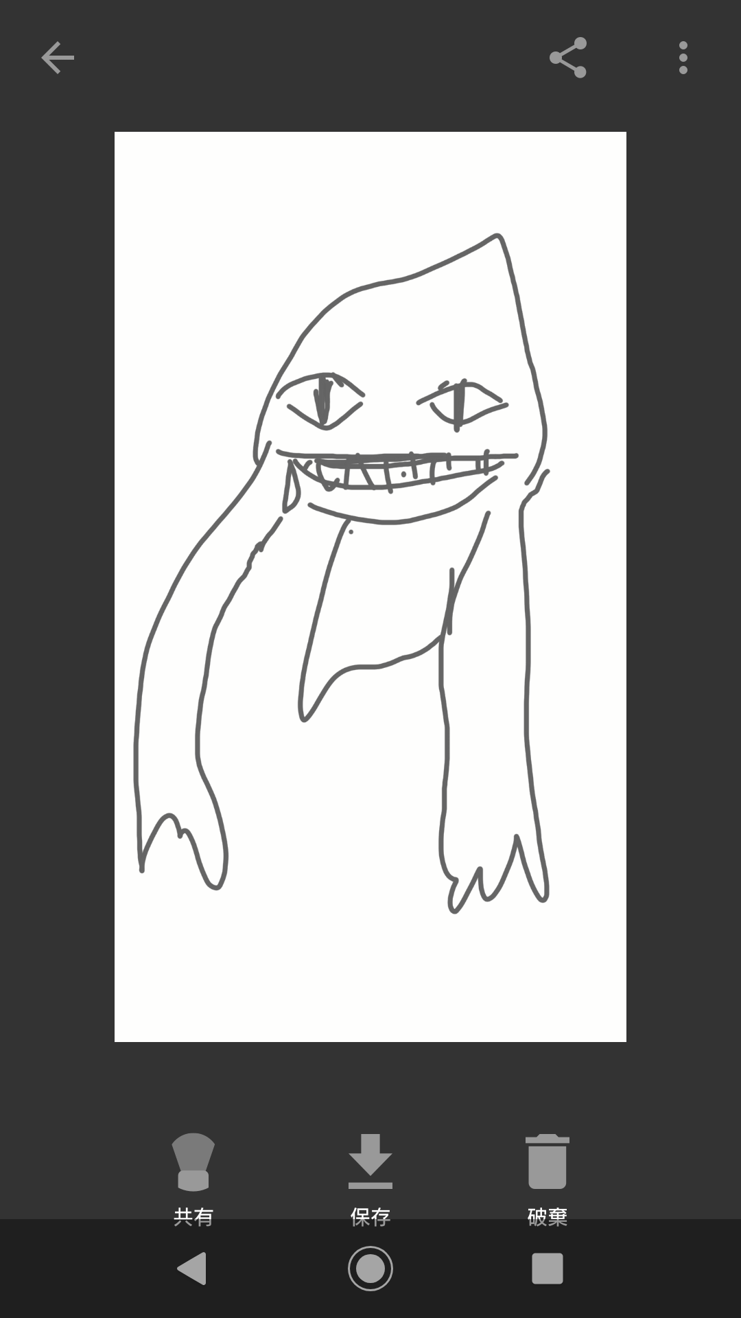 好きなポケモンを記憶だけで描いてみるトピ