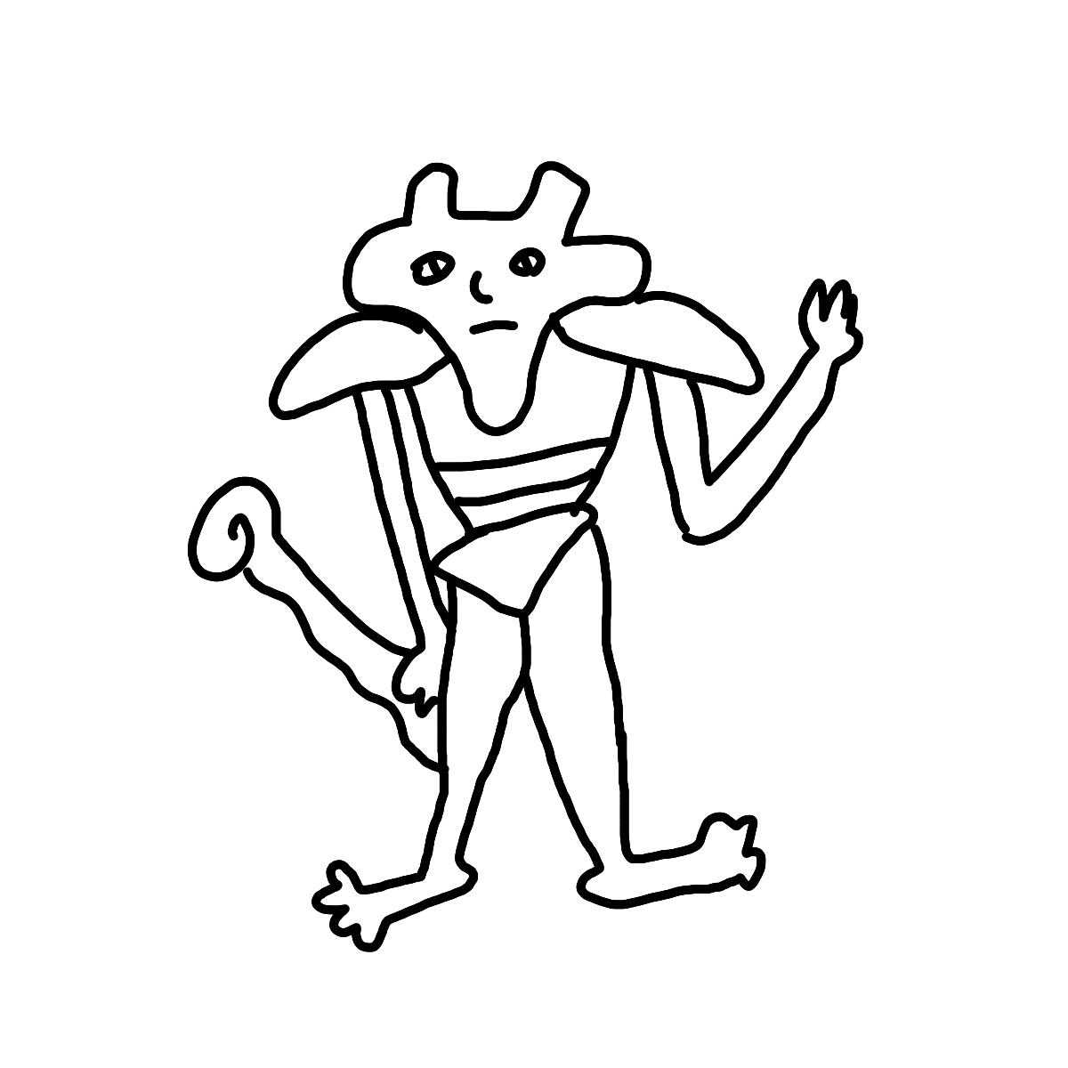 好きなポケモンを記憶だけで描いてみるトピ