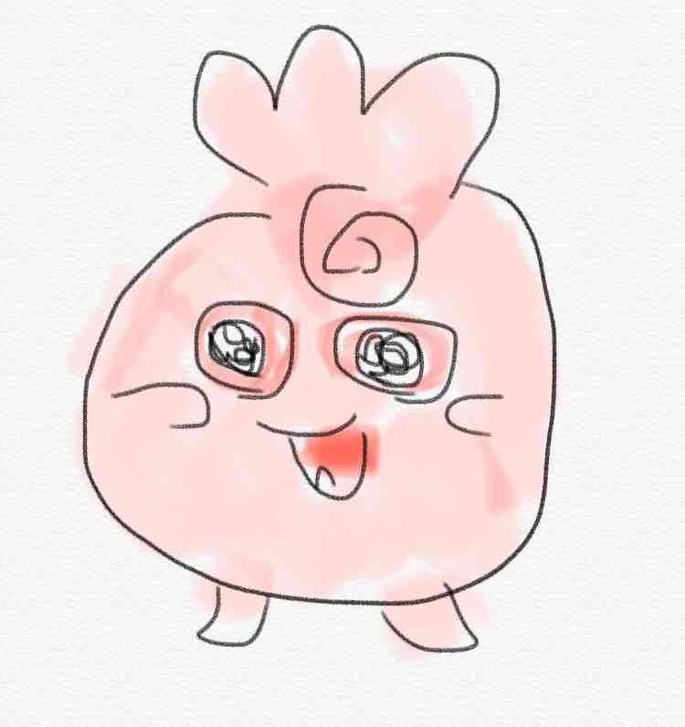 好きなポケモンを記憶だけで描いてみるトピ