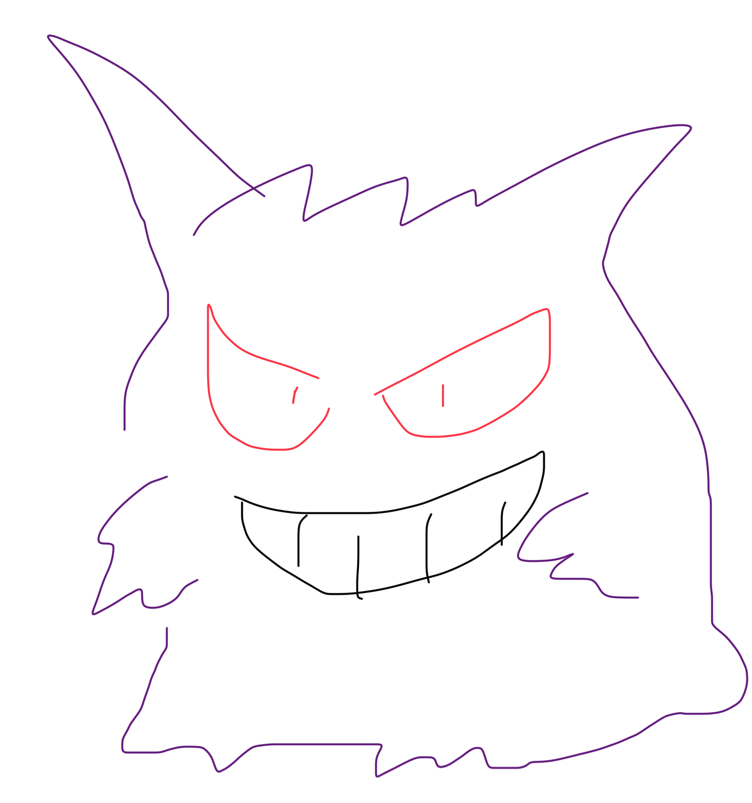 好きなポケモンを記憶だけで描いてみるトピ