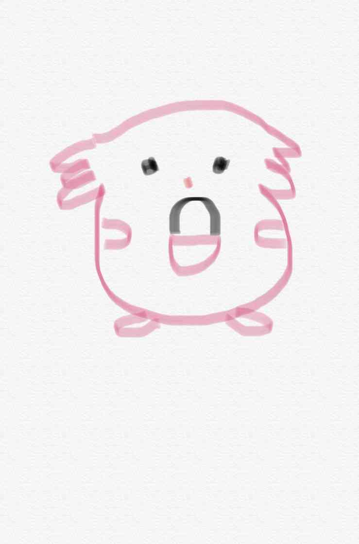 好きなポケモンを記憶だけで描いてみるトピ