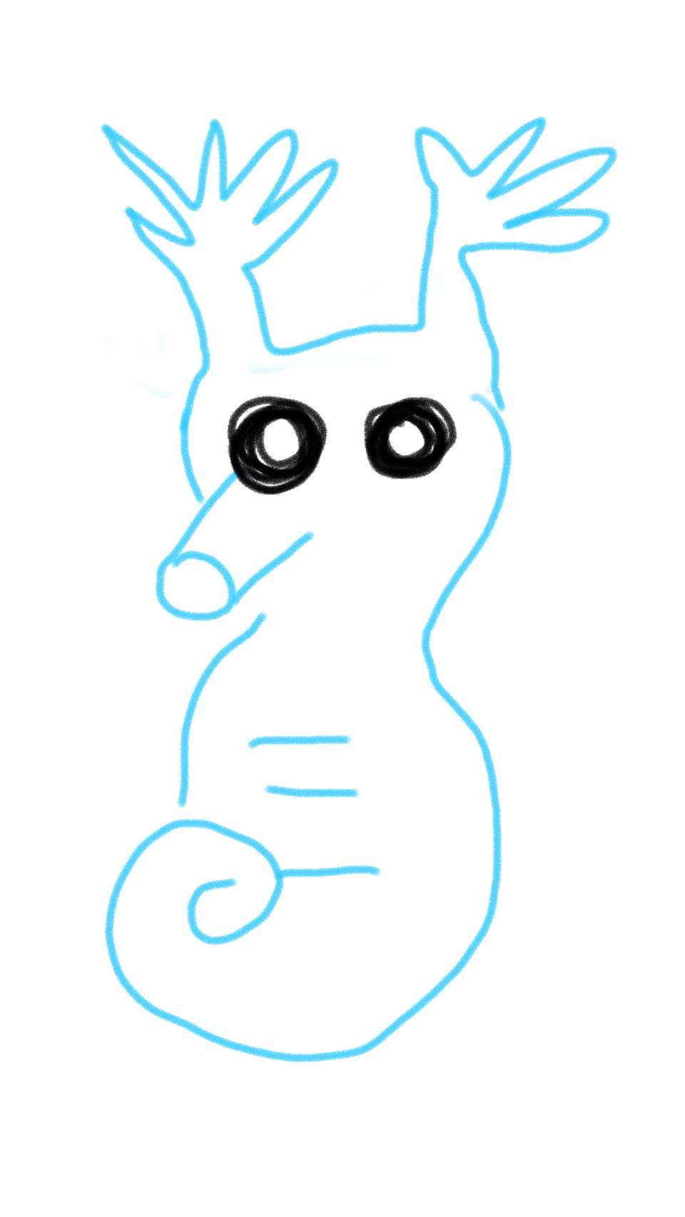 好きなポケモンを記憶だけで描いてみるトピ