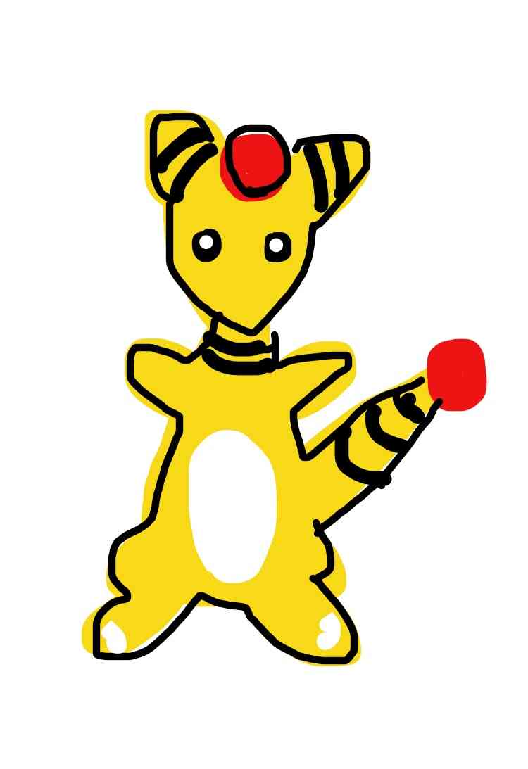 好きなポケモンを記憶だけで描いてみるトピ