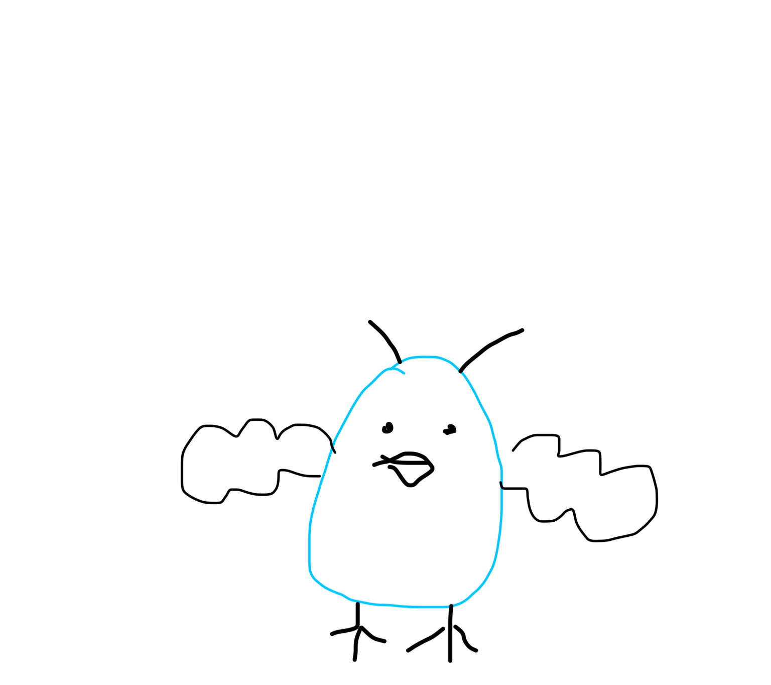 好きなポケモンを記憶だけで描いてみるトピ