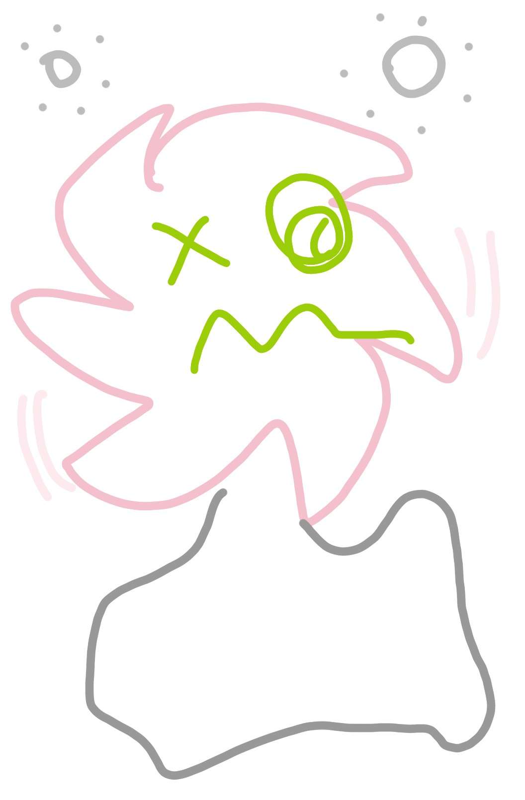 好きなポケモンを記憶だけで描いてみるトピ