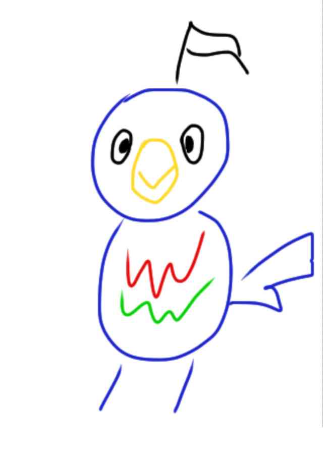 好きなポケモンを記憶だけで描いてみるトピ