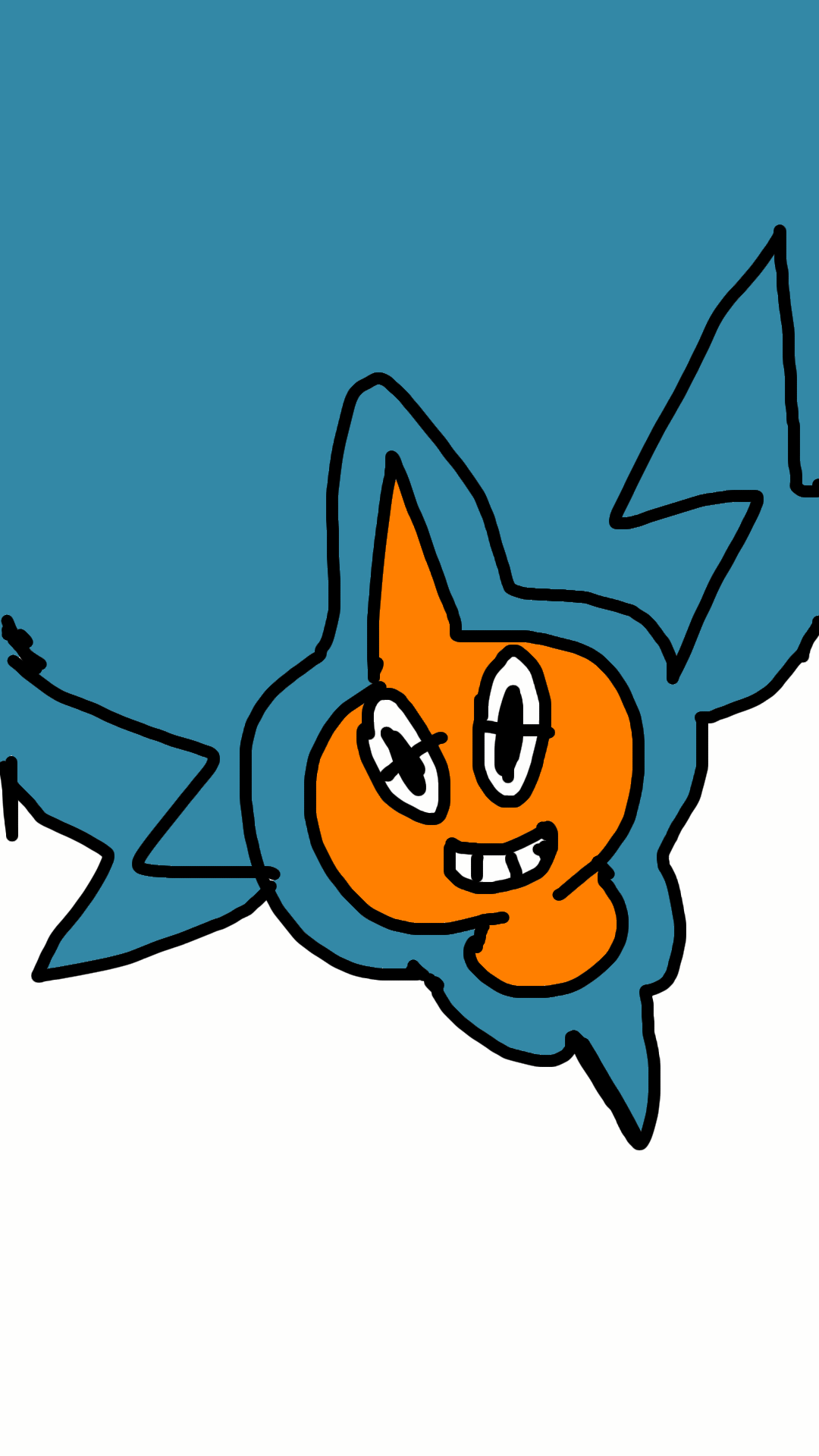 好きなポケモンを記憶だけで描いてみるトピ