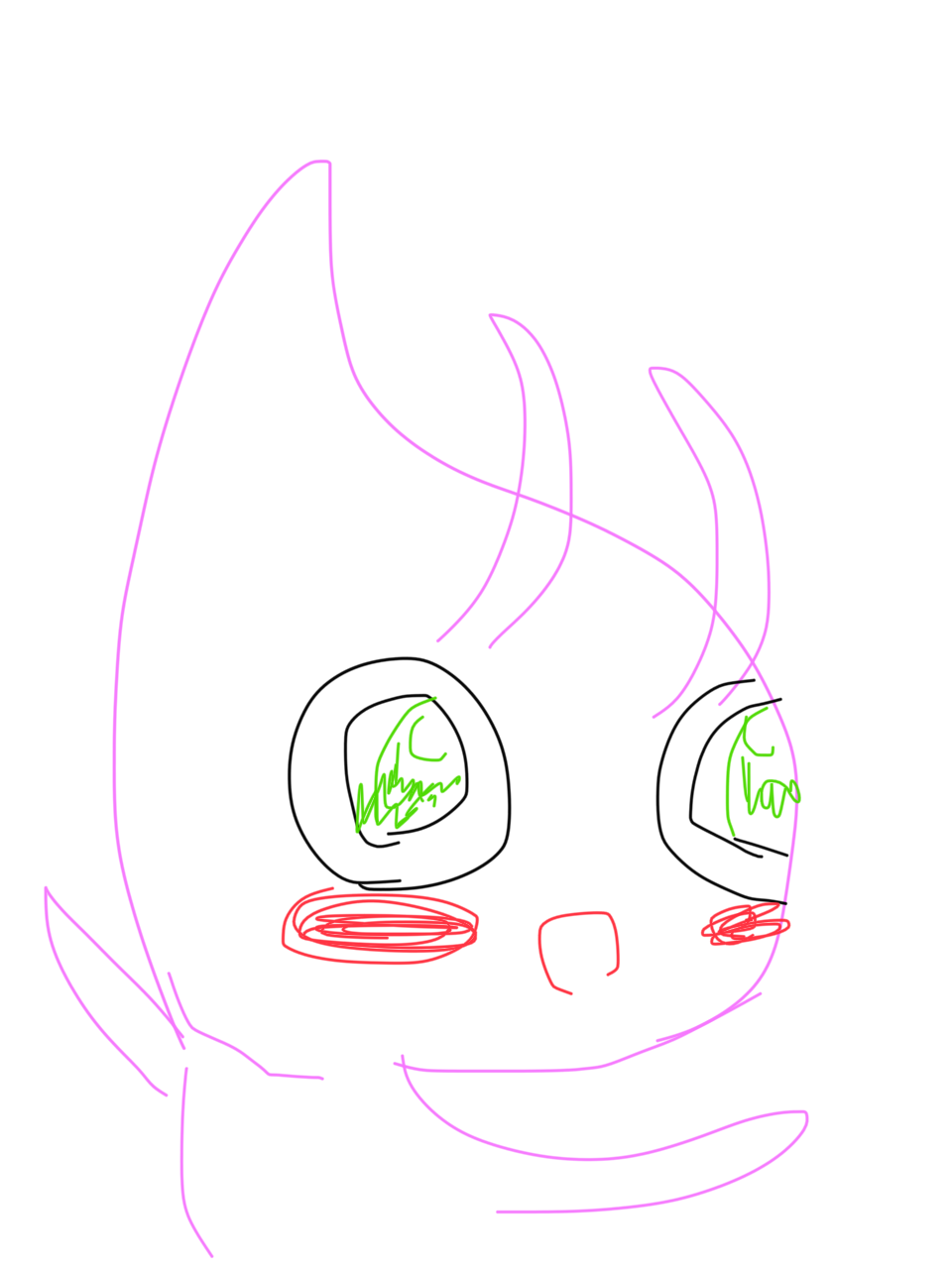 好きなポケモンを記憶だけで描いてみるトピ