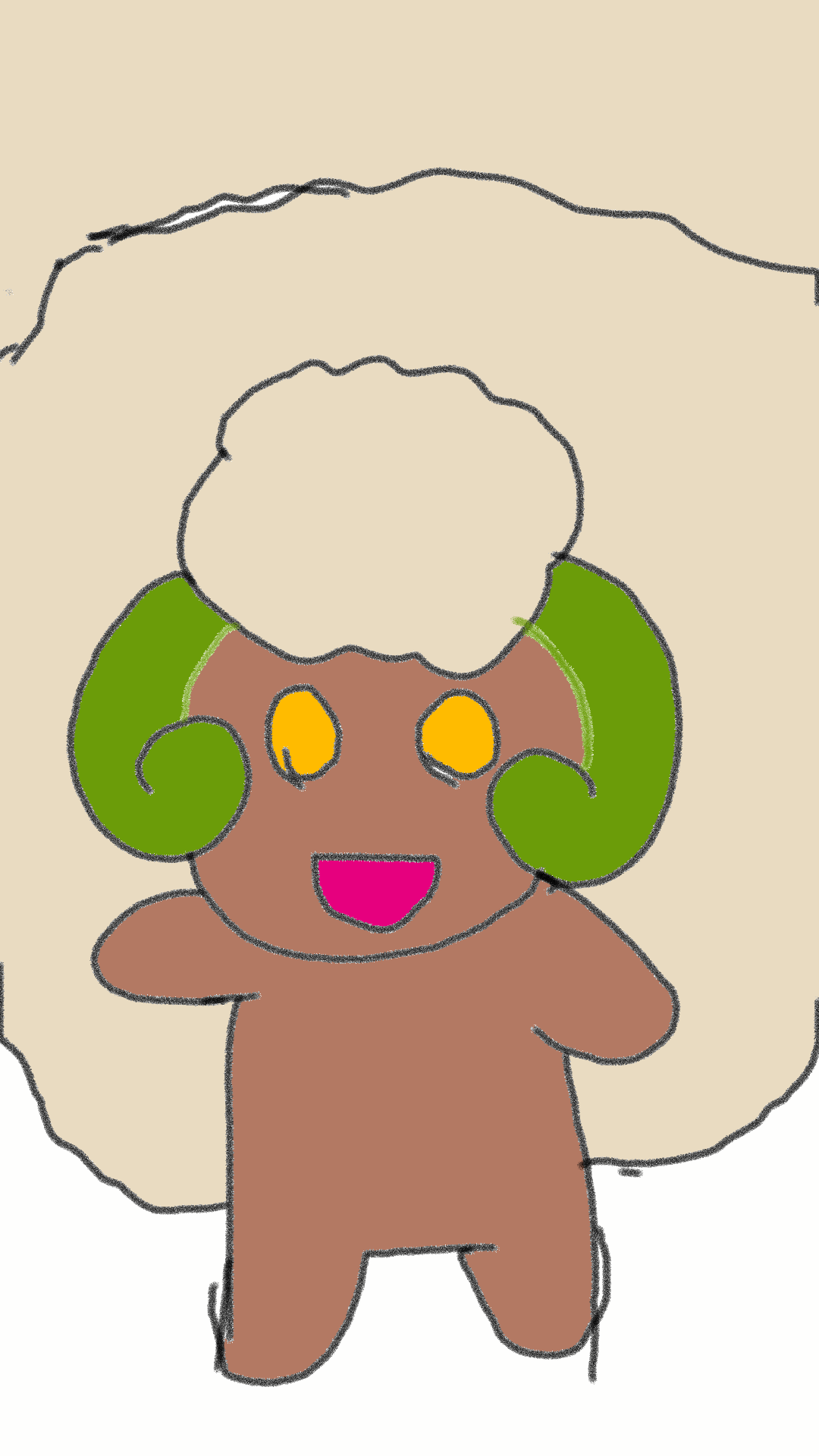 好きなポケモンを記憶だけで描いてみるトピ