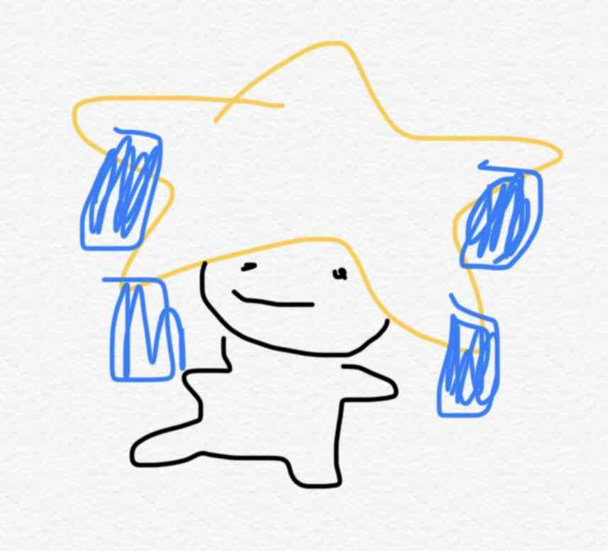 好きなポケモンを記憶だけで描いてみるトピ