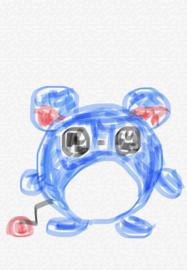 好きなポケモンを記憶だけで描いてみるトピ