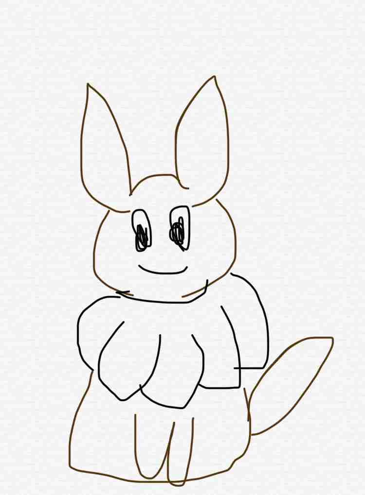 好きなポケモンを記憶だけで描いてみるトピ